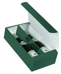 SCAT. 2 BOTTIGLIE STESA CM.20X36,5X10H. ONDE