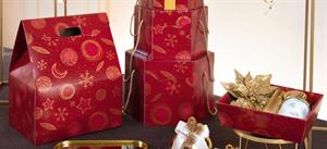 SCAT. PANETTONE 330X250X350 RED UNIVERSE