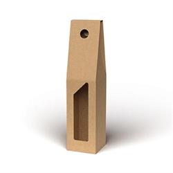 SCAT. 1 BOTTIGLIA AVANA 9X9X33 C/FINESTRA