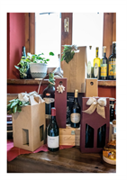 SCAT. 2 BOTTIGLIE AVANA 18X9X38 C/FINESTRA