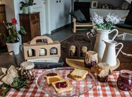 SCAT. PORTA VASI 2 FINESTRE 17X8X9H MARRONE