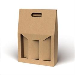 SCAT. 3 BOTTIGLIE AVANA 27X9X38 C/FINESTRA