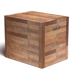 SCATOLA ENOGASTRONOMICA CM.38,5X30X33 EFFETTO TEAK