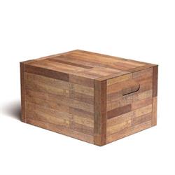 SCATOLA ENOGASTRONOMICA CM.38,5X30X22 EFFETO TEAK