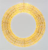 CORONA DIAM.110 CON 15000 MICROLED BIANCO CALDO