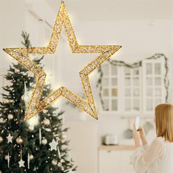 STELLA 3D DIAM. 110 CON 7000 MICROLED + GIOCHI MARRONE