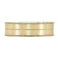 NASTRO VERSAILLES MM.25 MT.10 GOLD