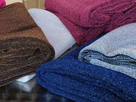 TELO GLITTER ELEGANCE   CM.150 MT.3 BROWN