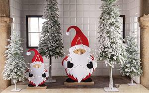 BABBO NATALE CON STELLA LED CM.50 H.