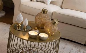 SFERA LED ORO CM. 25 H.