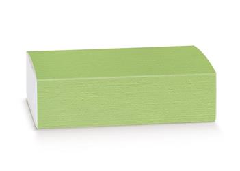 SCAT. QUADRETTO FIBRA   VERDE 160X50X50