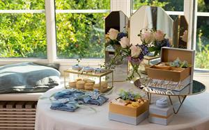 SPECCHIO TRE ANTE GOLD  CM.50X40