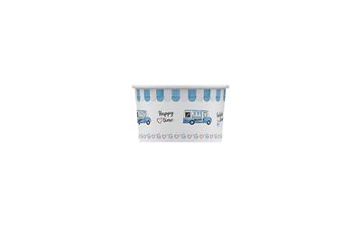 COPPETTE CARTA GELATO CC  80 PZ.250 HAPPY CAD.0,052