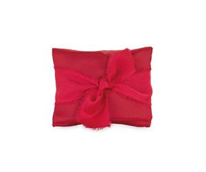 SACCHETTO BUSTINA RASO  CM.11X9 RED