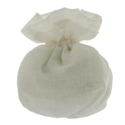 SACCHETTO TESSUTO ADORE'D.10X12 BIANCO PZ.12