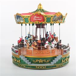 CAROSELLO CON LUCI E MUSICA CM.30X30X35